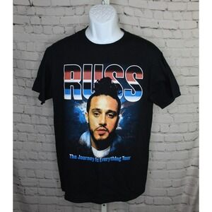Russ The Journey Is Everything Official Tour Merch T-shirt Men's M Music Hip Hop